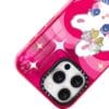 Kawaii Cute White CatAesthetic Anime Phone Case for iPhone