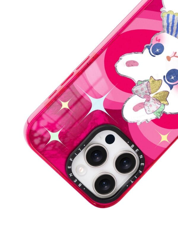 Kawaii Cute White CatAesthetic Anime Phone Case for iPhone