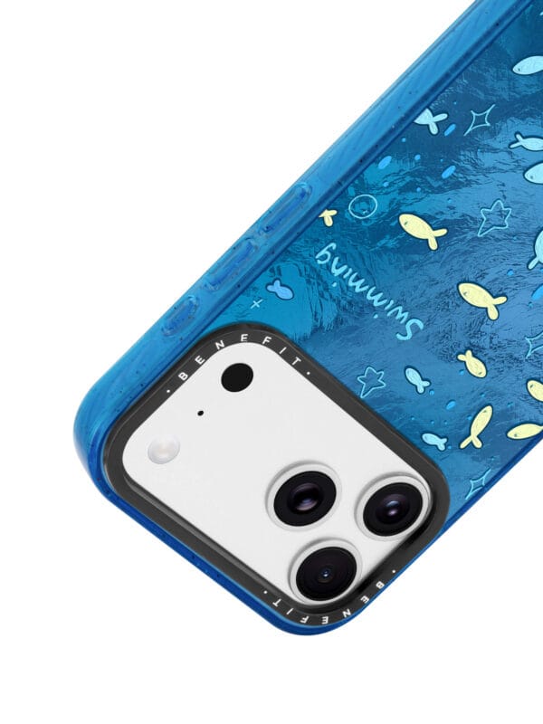 Deep Blue Water Ripple "Swimming" Ocean Fish for iPhone