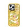 Y2K Piggy Bank Money "Happy and Get Rich" Gold for iPhone