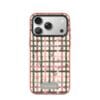 Y2K Pastel Gingham Checkered Grunge Pink Plaid for iPhone