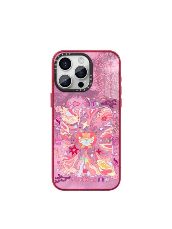 "Love Yourself" Pink Foil for iPhone