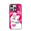 Kawaii Cute White CatAesthetic Anime Phone Case for iPhone