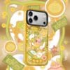 Y2K Piggy Bank Money "Happy and Get Rich" Gold for iPhone