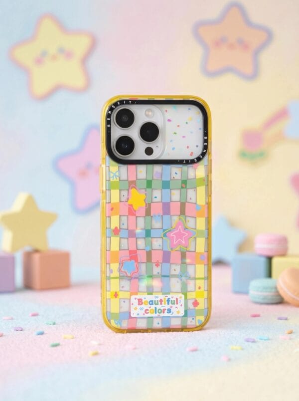 Dopamine Colorful Plaid for iPhone
